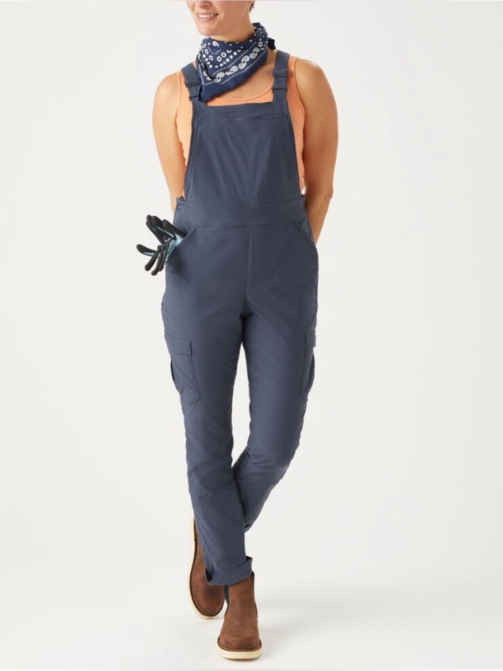 Duluth Dry on the Fly Bib Overalls Woman’s Size 2